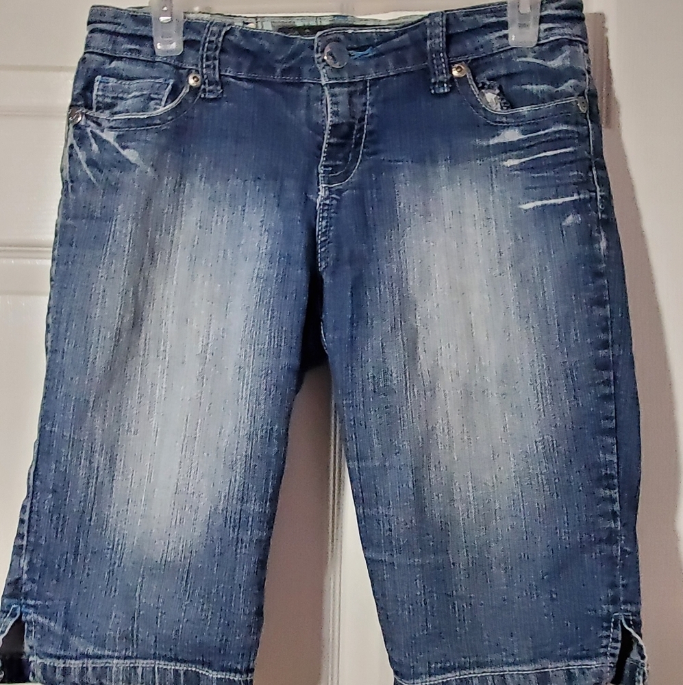 Denim shorts size 6